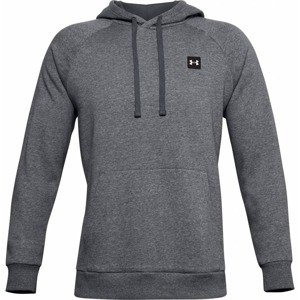 Pánska mikina Under Armour Rival Fleece Hoodie Pitch Gray Light Heather - XXL