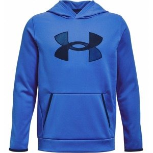 Chlapčenská mikina Under Armour Fleece Hoodie Blue Circuit - YL