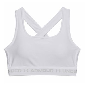 Dámska športová podprsenka Under Armour Crossback Mid Bra White - L