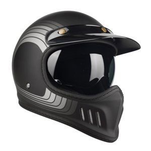 Moto prilba Lazer Cross TT Line Grey Black Grey Matt - M (57-58)