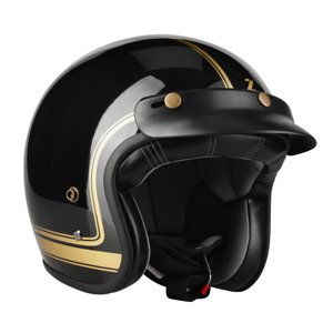 Moto prilba Lazer Conga Cosmo Black Gold Glossy - S (55-56)