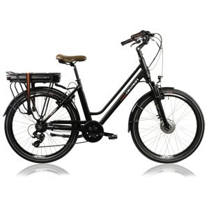 Mestský elektrobicykel Devron 26120 26" - model 2022 Black - 18" - Záruka 10 rokov