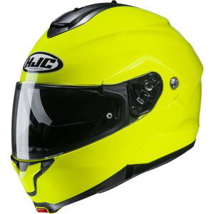 Výklopná moto prilba HJC C91 Fluo Green M (57-58)