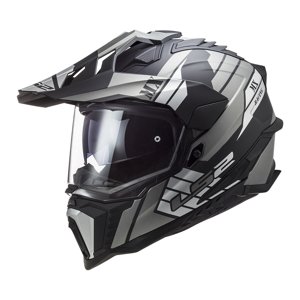 Enduro helma LS2 MX701 Explorer Atlantis Matt Titanium - S (55-56)