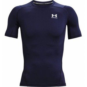 Pánske kompresné tričko Under Armour HG Armour Comp SS Midnight Navy - L