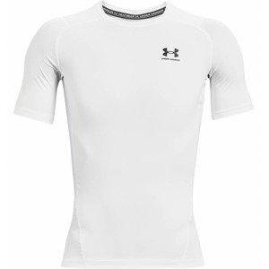 Pánske kompresné tričko Under Armour HG Armour Comp SS White - L