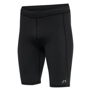 Pánske elastické nohavice krátke Newline Core Sprinters Men čierna - L