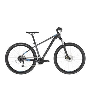 Horský bicykel KELLYS SPIDER 70 27,5" - model 2021 Black - S (17'') - Záruka 10 rokov
