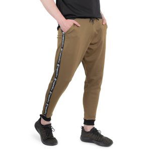 Pánske tepláky inSPORTline Comfyday Man predĺžená - khaki - XL