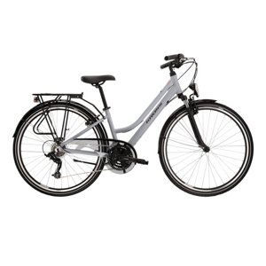 Dámsky trekingový bicykel Kross Trans 2.0 28" Gen 002 šedá/čierna - M (17")