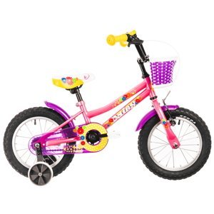 Detský bicykel DHS Daisy 1402 14" - model 2022 Pink