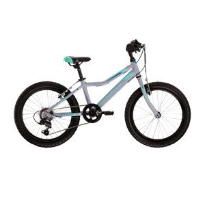 Detský bicykel Kross Lea Mini 1.0 20" - model 2022 šedá/akvamarín - 11"