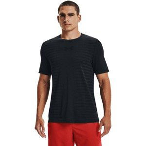 Pánske tričko Under Armour Seamless Wordmark SS Black - L