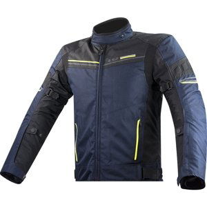 Pánska moto bunda LS2 Shadow Man Blue Black modro-čierna - XXL