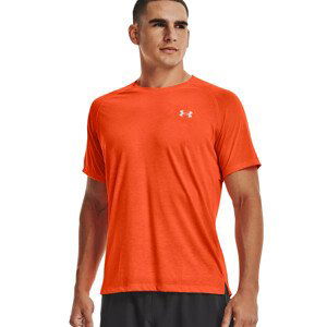 Pánske bežecké tričko Under Armour Streaker Tee Orange - S