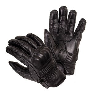 Kožené moto rukavice W-TEC Trogir čierna - M