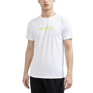 Pánske tričko CRAFT CORE Unify Logo biela - S