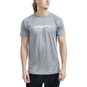 Pánske tričko CRAFT CORE Unify Logo šedá - S