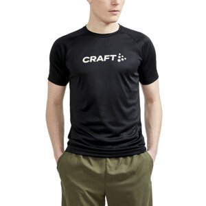 Pánske tričko CRAFT CORE Unify Logo čierna - XL