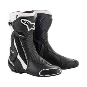 Dámske moto topánky Alpinestars SMX Plus 2 čierna/biela 2022 čierna/biela - 36