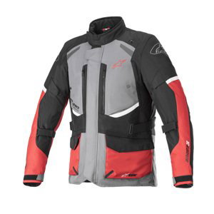 Moto bunda Alpinestars Andes Drystar šedá/čierna/červená 2022 šedá/čierna/červená - L