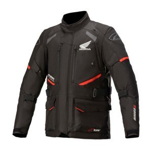 Moto bunda Alpinestars Andes Drystar Honda kolekcia čierna/červená 2022 čierna/červená - L