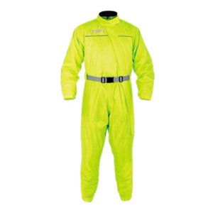 Jednodielna moto pláštenka Oxford Rain Seal žltá fluo - S