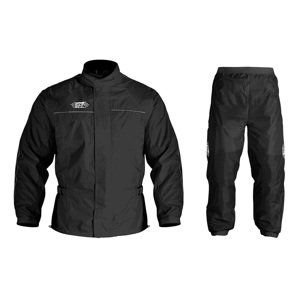 Dvojdielna moto pláštenka Oxford Rain Seal čierna - 3XL