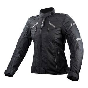 Dámska moto bunda LS2 Serra EVO Lady Black čierna - XL