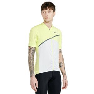 Pánsky cyklistický dres CRAFT CORE Endurance Logo žltá - L