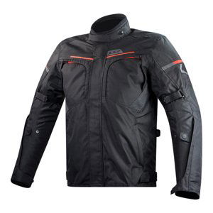 Pánska moto bunda LS2 Endurance Black Red čierna/červená - L