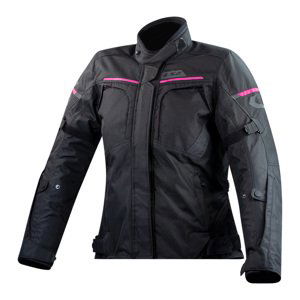 Dámska moto bunda LS2 Endurance Black Pink čierno-ružová - M