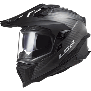 Enduro helma LS2 MX701 Explorer C Glossy Carbon - 3XL (65-66)