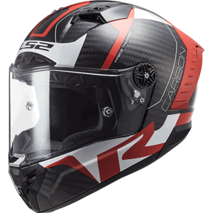 Moto prilba LS2 FF805 Thunder C Racing1 Gloss Red White - M (57-58)