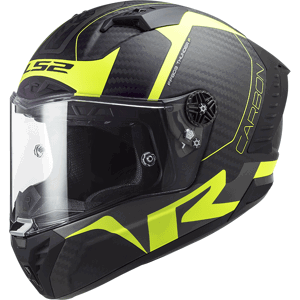 Moto prilba LS2 FF805 Thunder C Racing1 Matt Fluo Yellow - S (55-56)