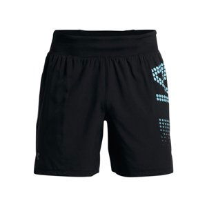 Pánske bežecké kraťasy Under Armour SpeedPocket 7'' Short II Black - M