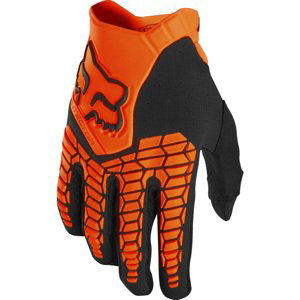 Motokrosové rukavice FOX Pawtector Fluo Orange MX22 fluo oranžová - M