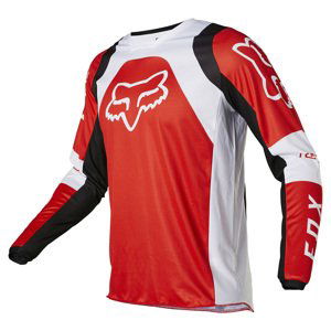 Motokrosový dres FOX 180 Lux Fluo Red MX22 fluo červená - L