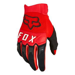 Motokrosové rukavice FOX Dirtpaw Ce Fluo Red MX22 fluo červená - XL