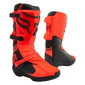 Motokrosové topánky FOX Comp Fluo Orange MX22 fluo oranžová - 10