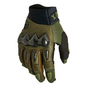 Motokrosové rukavice FOX Bomber Ce Green MX22 zelená - 3XL