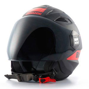 Moto prilba Blauer Brat Black/Red čierna/červená - M (57-58)