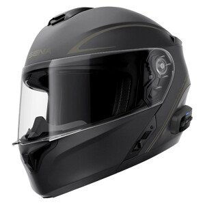 Prilba s interkomom SENA Outrush R Matte Black S (55-56)