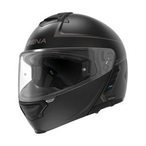 Moto prilba SENA Impulse s integrovaným Mesh headsetom Matt Black matne čierna - L (59-60)