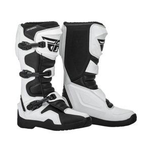 Motokrosové topánky Fly Racing New Maverik Black White čierna/biela - 43