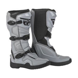 Motokrosové topánky Fly Racing New Maverik Grey Black šedá/čierna - 48