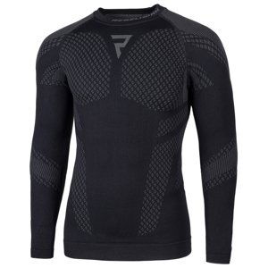 Moto thermo tričko Rebelhorn Active II Long Sleeve čierno-šedá - L