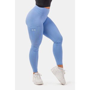 Dámske legíny s vysokým pásom Nebbia Active 402 Light Blue - L