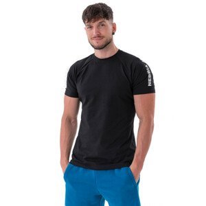 Pánske športové tričko Nebbia „Essentials“ 326 Black - XXL