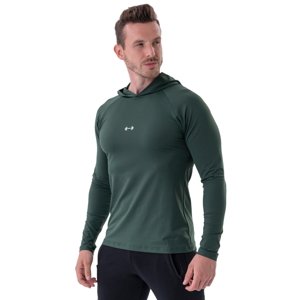 Pánske tričko Nebbia 330 Dark Green - L